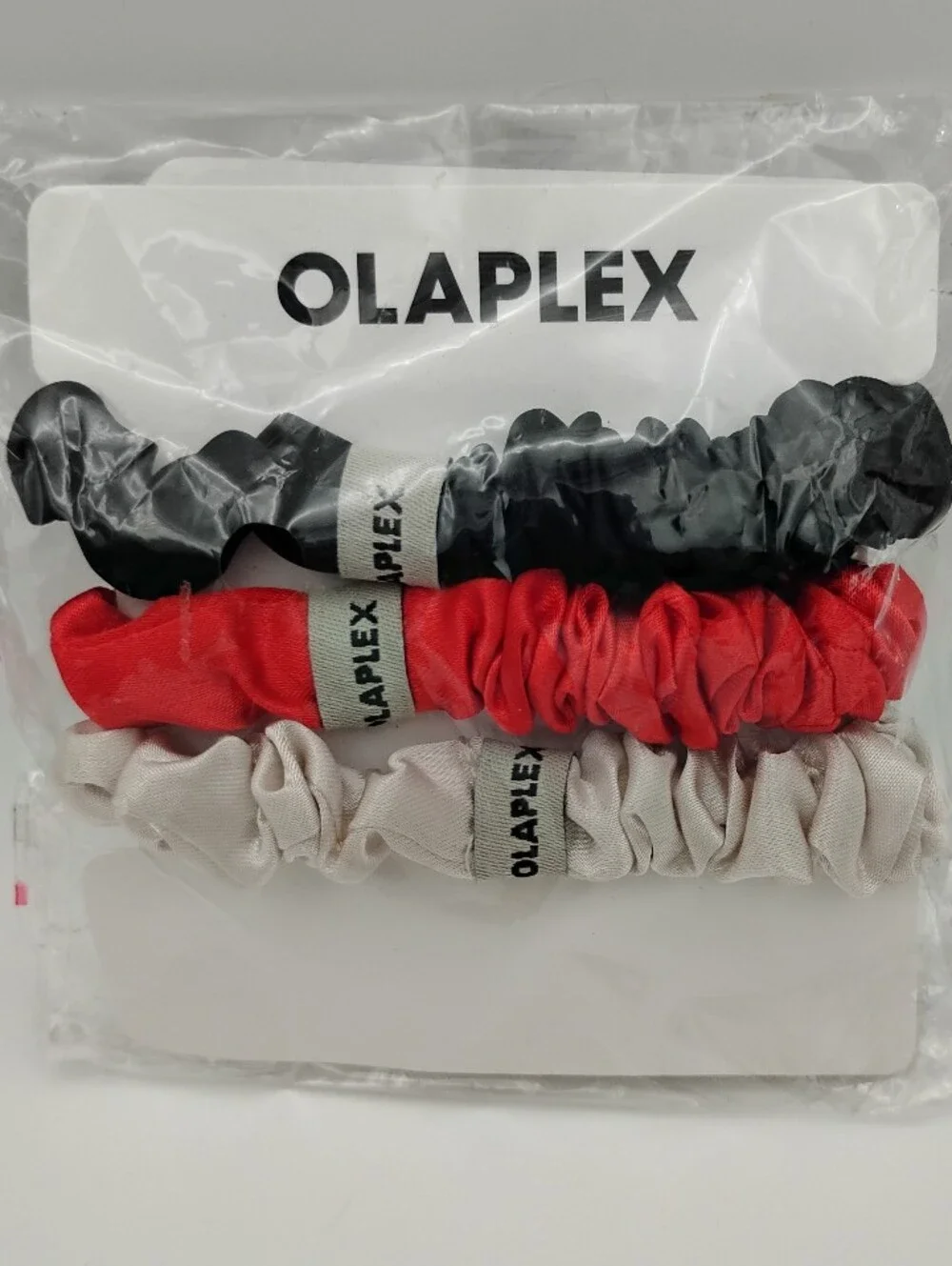 Olaplex Set with No.7 Bonding Oil & Nourishing  Mask, & 3 Piece Silk Hair Ties